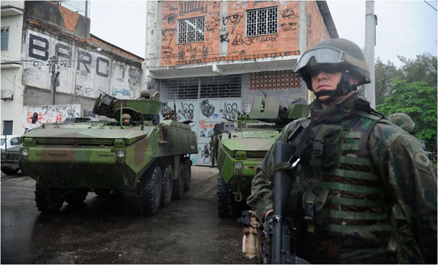 Forças Armadas utilizam mais de dois mil homens em operação no Rio de Janeiro