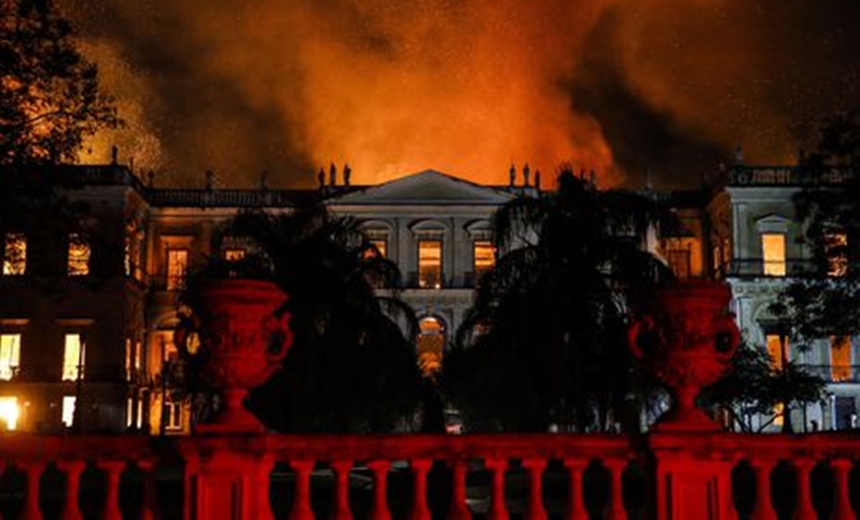 Incêndio no Museu Nacional não destruiu anexo com coleções raras