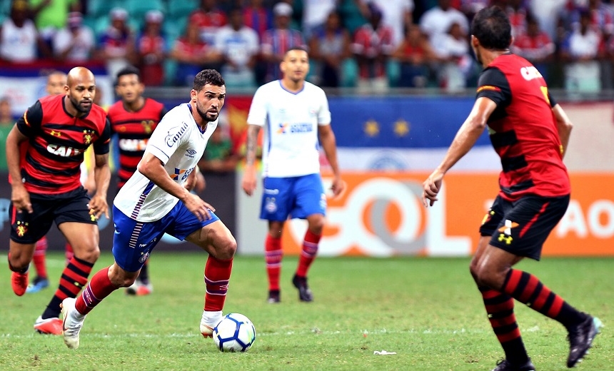 Bahia bate o Sport na Fonte Nova e respira longe da zona de perigo do Brasileirão