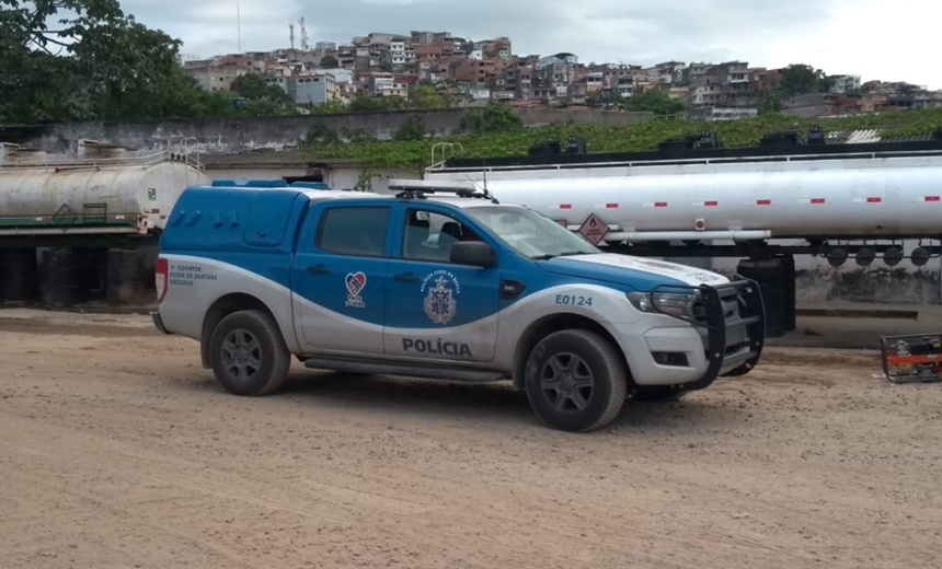 Trio é preso com 20 mil litros de combustíveis roubados; revenda era feita em Candeias