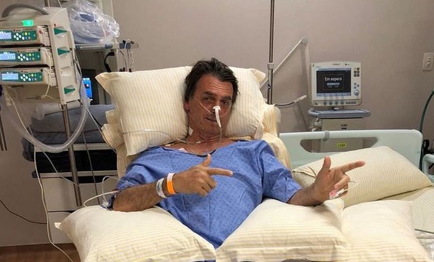 Candidato Jair Bolsonaro passa bem após nova cirurgia, diz hospital