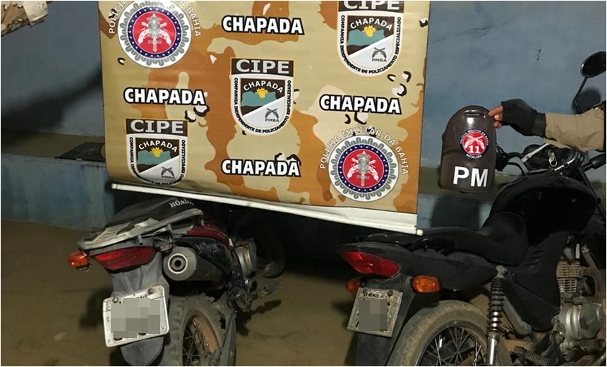 Em Utinga, polícia recupera moto roubada e prende suspeito pelo crime