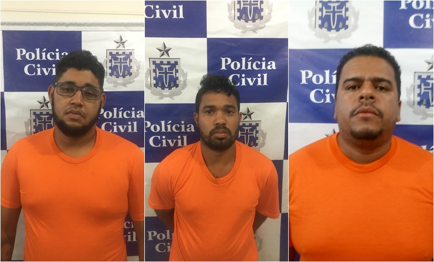 Trio é preso durante blitz após roubar caminhão carregado de farelos de milho