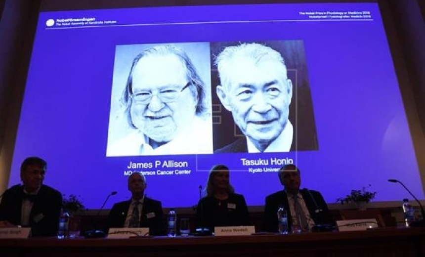 Por estudos de combate ao câncer, americano e japonês ganham Nobel de Medicina