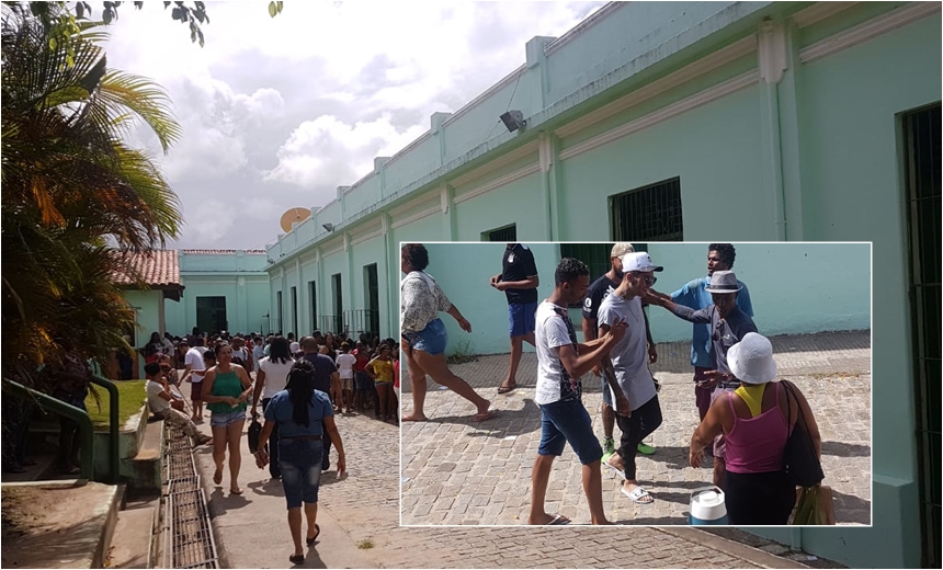 Rápido e discreto, Igor Kannário votou nesta manhã no bairro da Liberdade