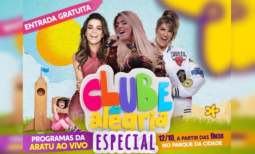 Clube da Alegria Especial acontece nesta sexta no Parque da Cidade; veja atrações