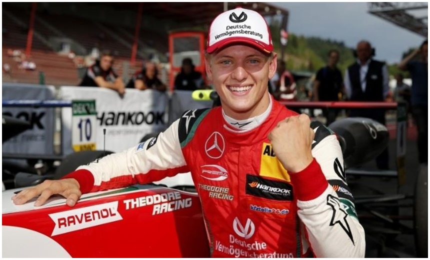 Aos 19 anos, filho de Schumacher vence primeiro título