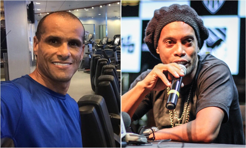 Ronaldinho Gaúcho e Rivaldo podem ser &#8216;punidos&#8217; pelo Barcelona por apoio a Bolsonaro