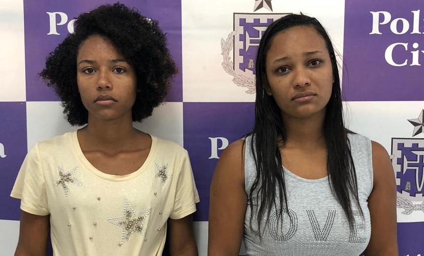 Irmãs são presas por latrocínio em localidade da ilha de Vera Cruz