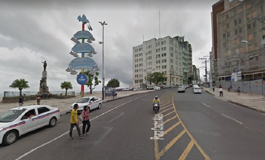 Obras de requalificação da Avenida Sete e Praça Castro Alves são iniciadas