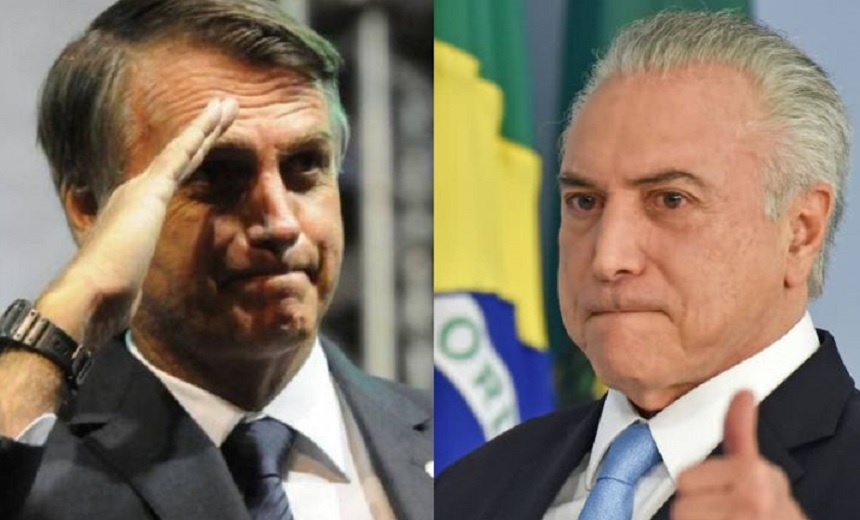 Transição entre governos Temer e Bolsonaro começa nesta segunda-feira