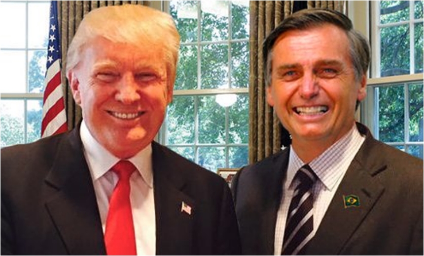 Presidente Donald Trump afirma que vai trabalhar com Bolsonaro na área de comércio