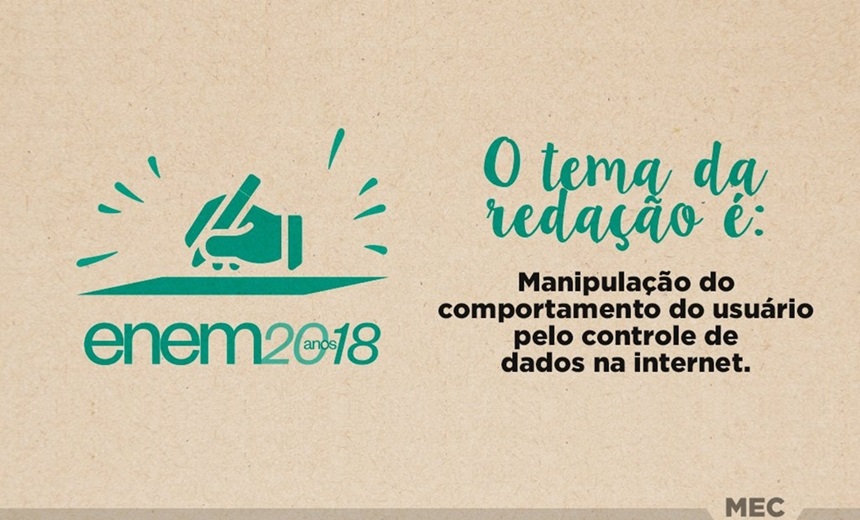 &#8216;Complexo&#8217;? Tema da redação do Enem 2018 provoca reações na internet; confira