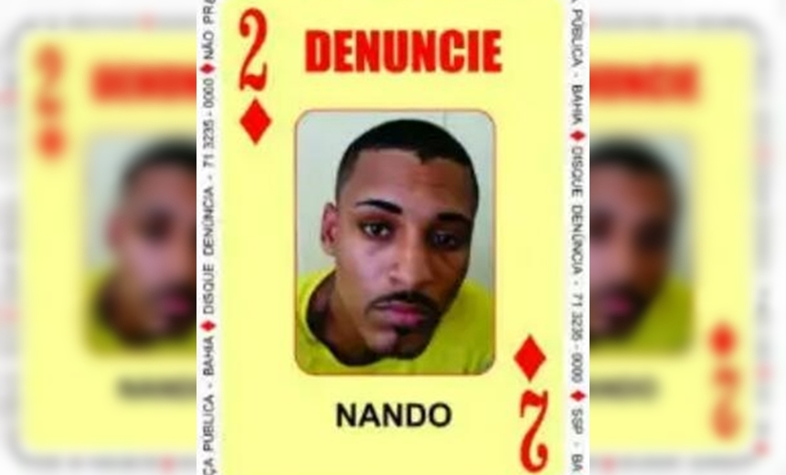 &#8220;Nando&#8221;, 2 de Ouros do Baralho do Crime morre em confronto com a PM