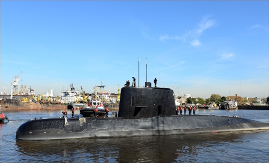 Submarino desaparecido há um ano com 44 pessoas a bordo é localizado