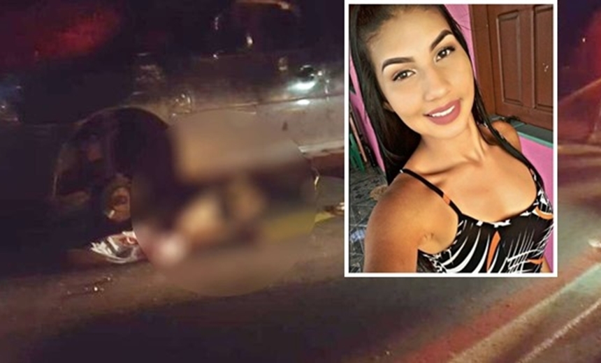 Mulher discute com namorado, se joga de carro e morre atropelada