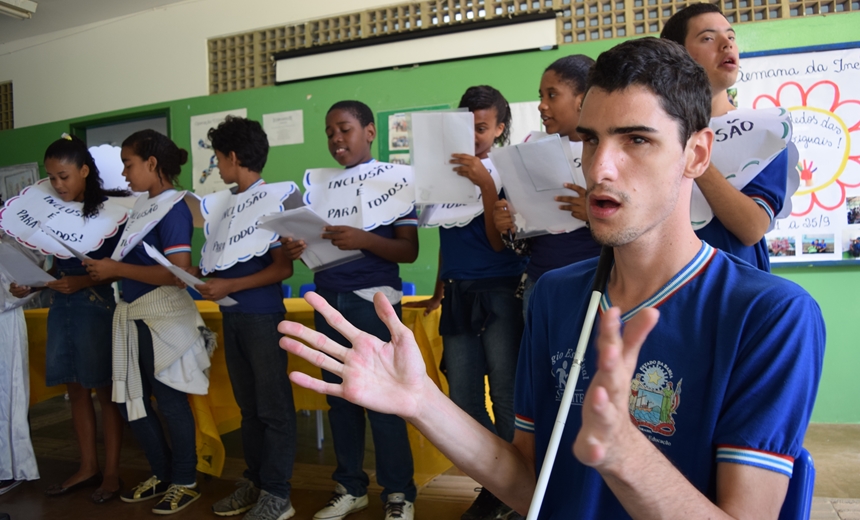 Pré-matrícula da educação inclusiva na rede estadual começa nesta quinta-feira