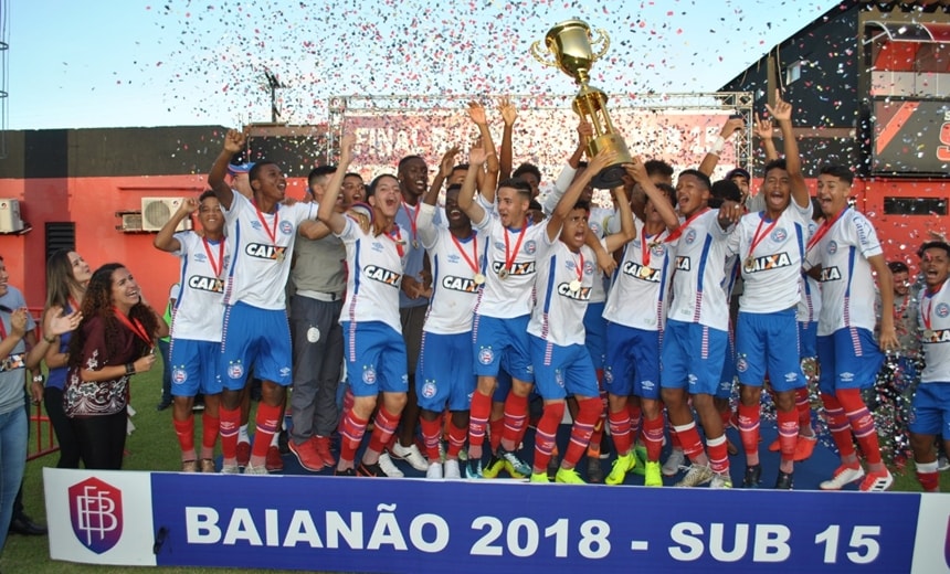 Bahia vence Vitória nos pênaltis e se consagra campeão do Baianão Sub-15; veja vídeos