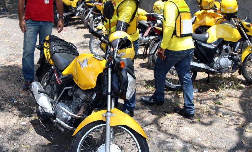 Prazo para cadastro de mototaxistas termina na próxima terça-feira