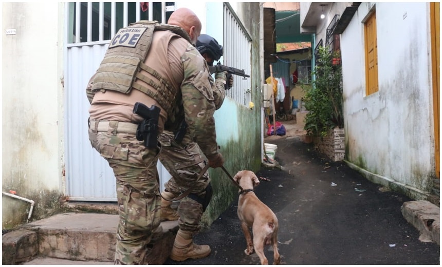 Megaoperação &#8216;Guerra e Paz&#8217; é deflagrada nesta quarta-feira em bairros de Salvador