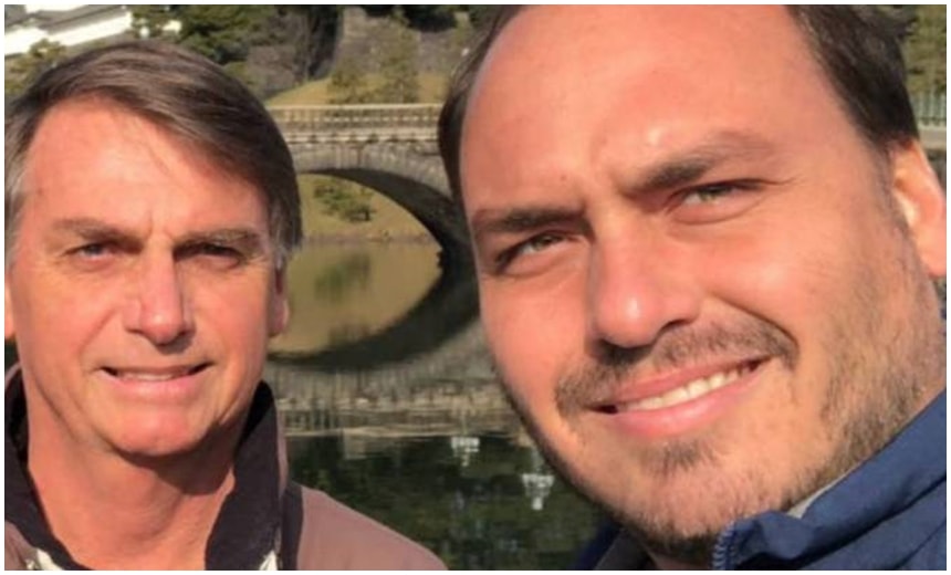 No Twitter, Bolsonaro cumprimenta filho pelo aniversário e faz elogios; veja