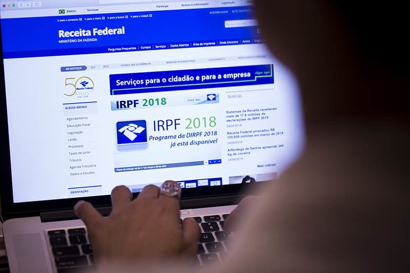 Receita libera hoje consulta ao último lote de restituição do IR 2018