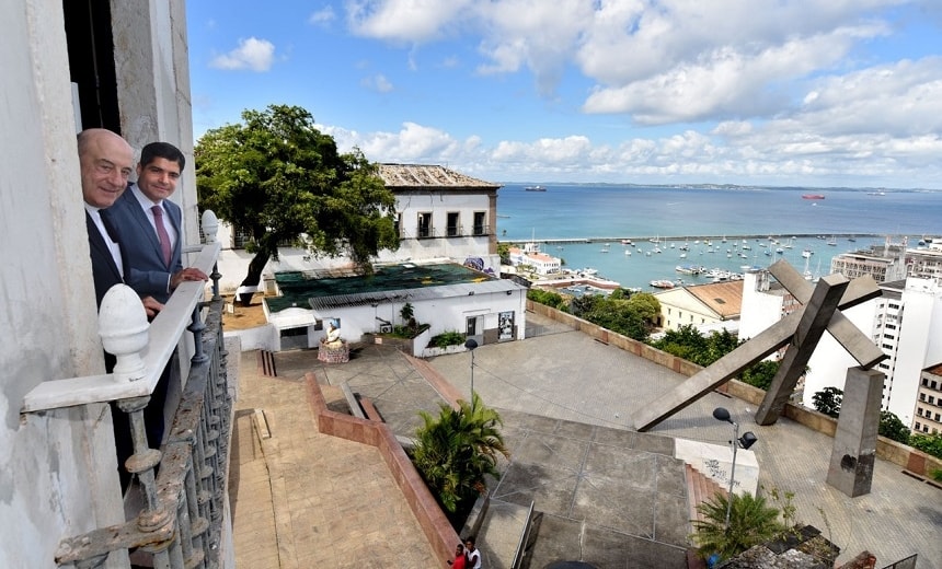 Prédio histórico da Igreja Católica, Palácio da Sé passa por restauração no Pelourinho