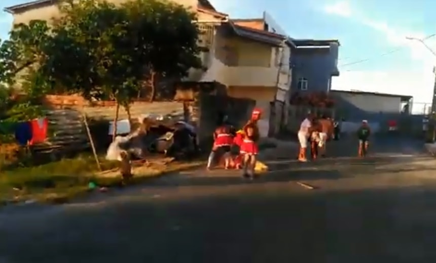 Confraternização acaba em briga com tiro e feridos em Castelo Branco; veja vídeo