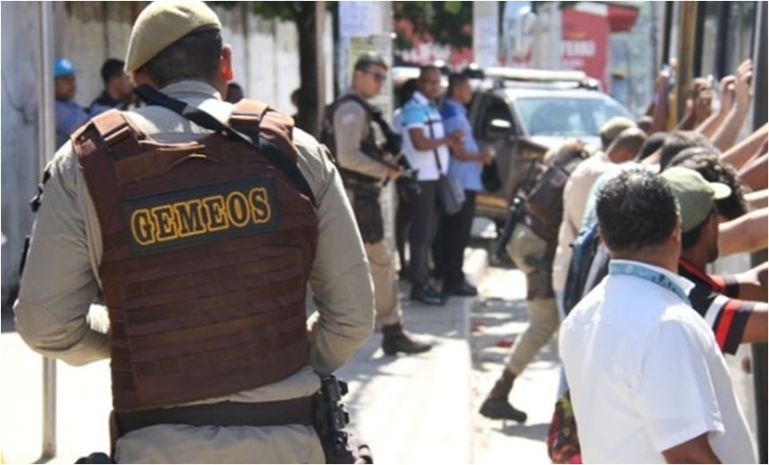 Policial militar é baleado após perseguição a bandidos no bairro São Gonçalo do Retiro