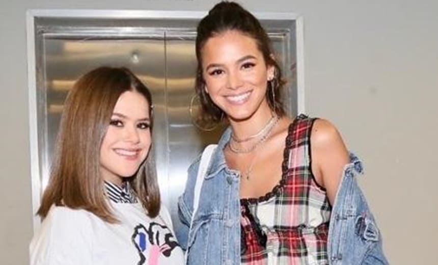 Maisa diz que Bruna Marquezine é comilona e pede para &#8220;Noronhar&#8221; com ela