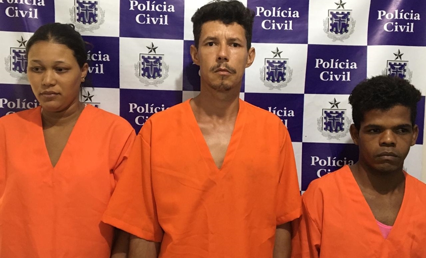 Polícia prende trio acusado de praticar estupro de vulnerável em Eunápolis