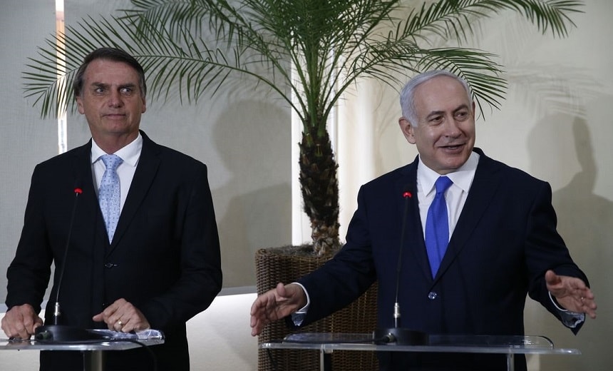 Bolsonaro concede Ordem Nacional do Cruzeiro do Sul a primeiro-ministro de Israel