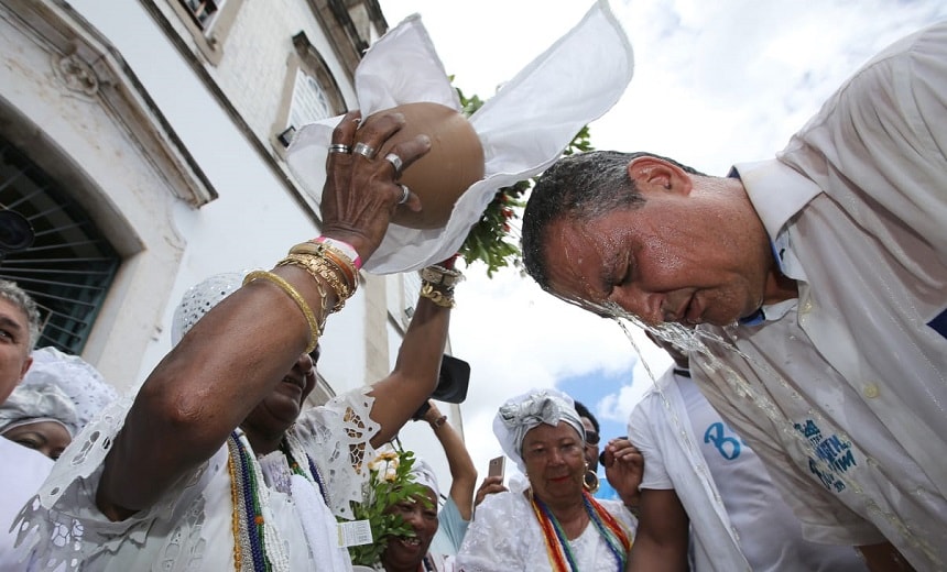 Rui Costa celebra aniversário em missa na Basílica do Bonfim nesta sexta-feira