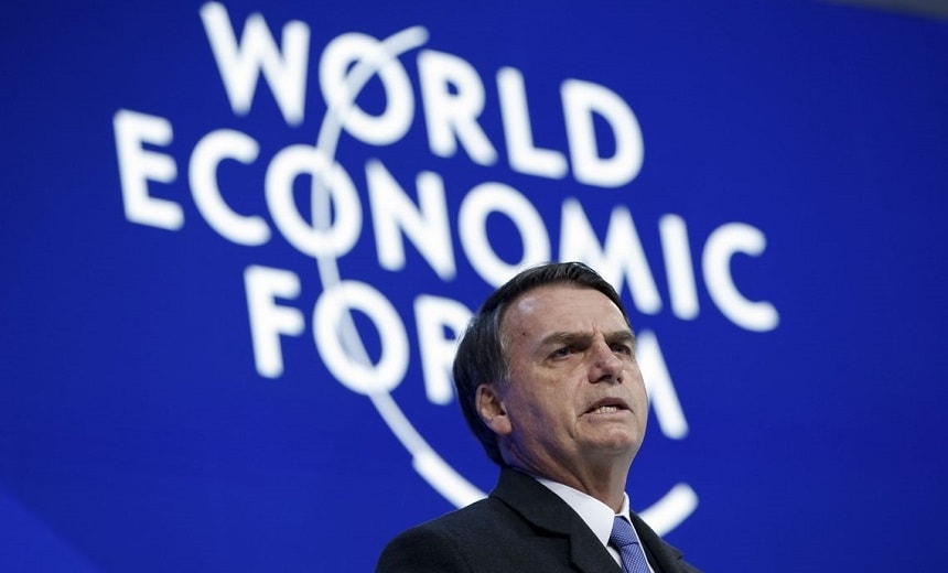 Economia, Venezuela e Battisti são temas de Bolsonaro em Davos