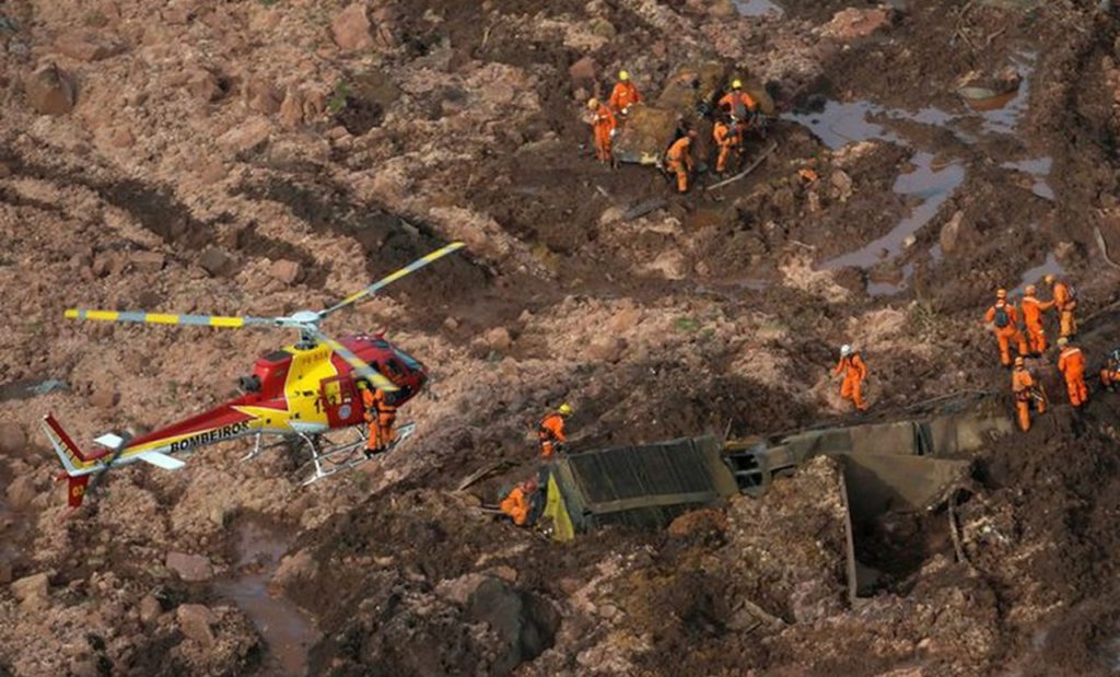 Sobe para 11 número de mortos em Brumadinho