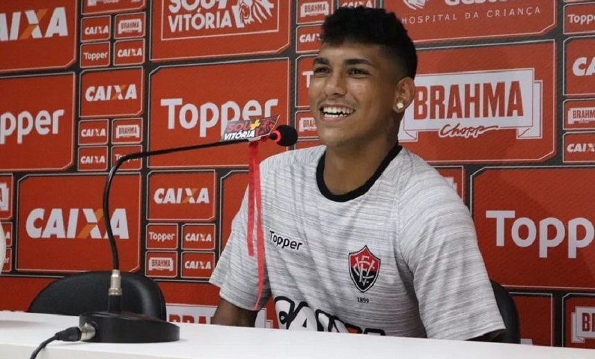 Vitória terá o atacante Nickson no jogo contra a Jacuipense nesta quinta pelo Baianão