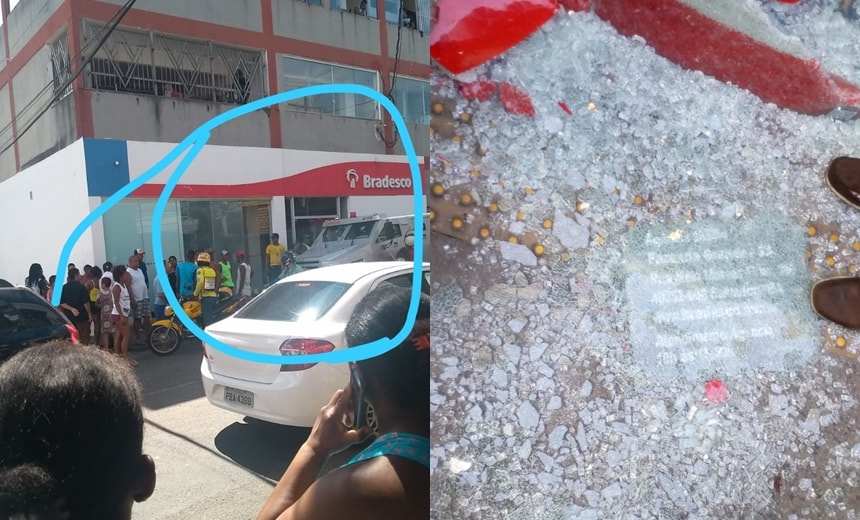 Tentativa de assalto a carro-forte provoca tiroteio na Fazenda Grande do Retiro