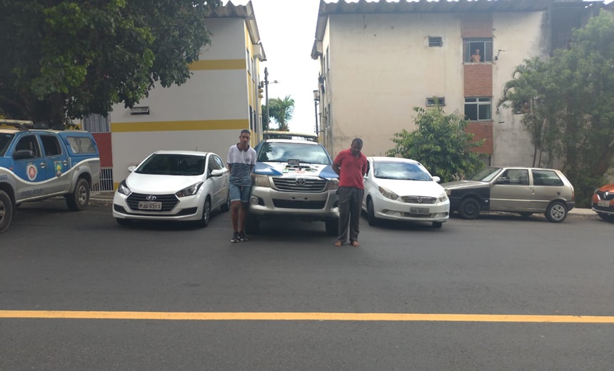 Polícia prende assaltantes de veículos no Cabula