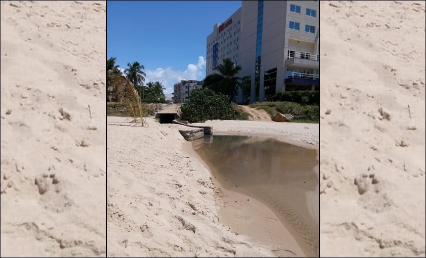 Por poluição em praia do Rio Vermelho, Embasa é notificada pela Prefeitura de Salvador