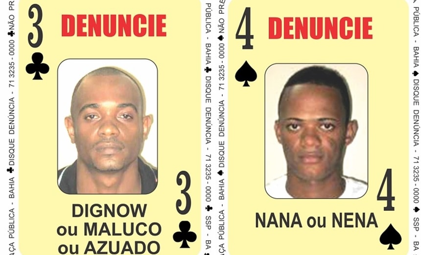 SSP atualiza &#8220;Baralho do Crime&#8221; com novas cartas; veja