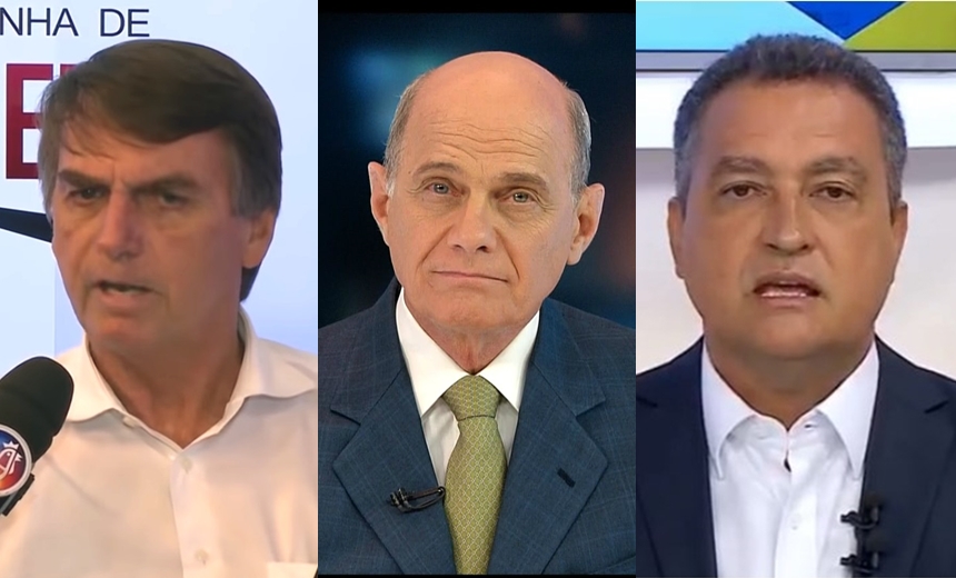 Jair Bolsonaro e Rui Costa lamentam morte do jornalista Ricardo Boechat