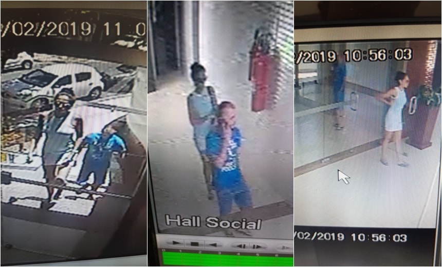 Vídeo: casal invade prédio e rouba apartamento em bairro nobre de Salvador