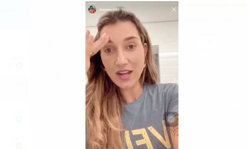 Gabriela Pugliesi se choca com nudes que o marido recebe: &#8220;Muitas periquitas&#8221;; assista