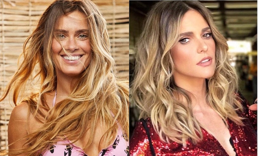 Carolina Dieckmann é comparada a Fernanda Lima ao postar foto de topless