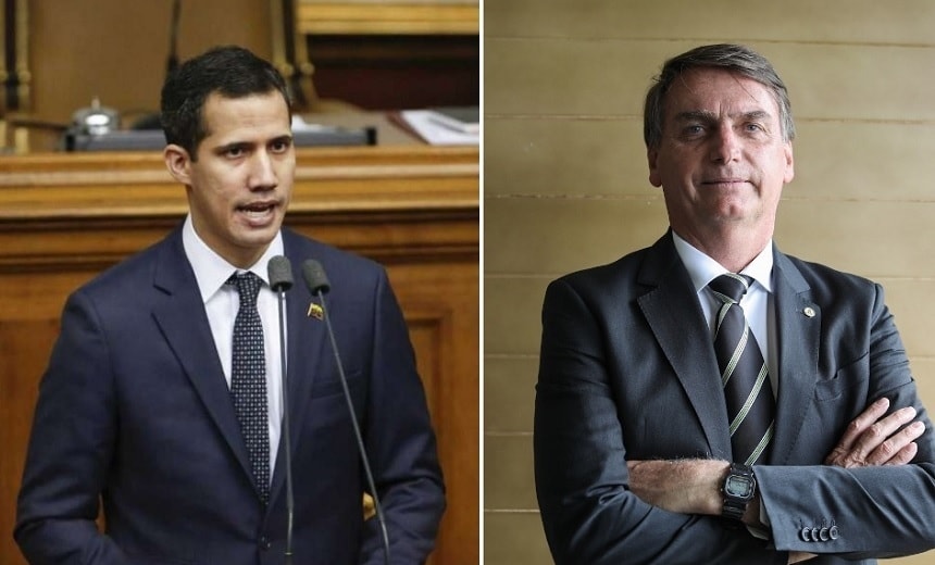 Jair Bolsonaro e Guaidó reúnem-se nesta quinta-feira no Palácio do Planalto