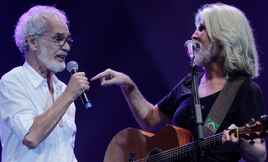 Renato Teixeira e Oswaldo Montenegro fazem show juntos em Salvador