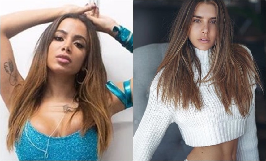 Anitta tira selfie na cama ao lado de &#8216;peguete&#8217; de J Balvin