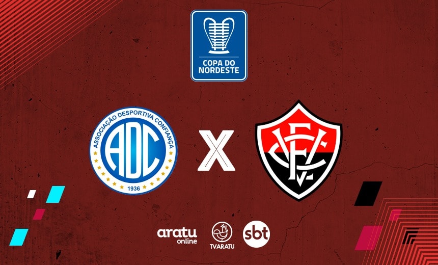 Confiança x Vitória: confira o lance a lance do jogo pela Copa do Nordeste