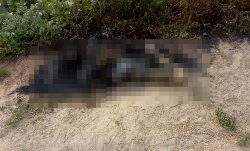 Corpo carbonizado é encontrado por populares em praia de Cabuçu