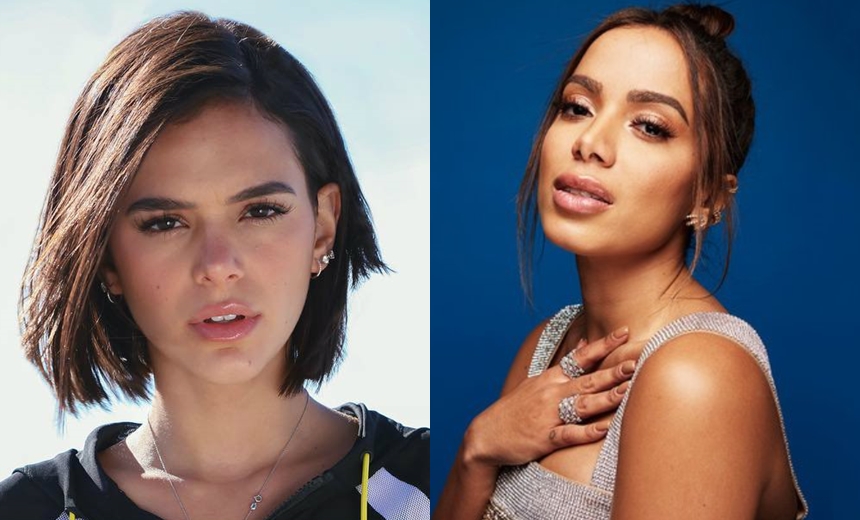 Bruna Marquezine nega rivalidade com Anitta: ?Nenhum sentimento contra ela?